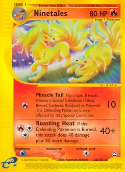 Ninetales (Aquapolis #25)