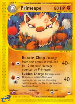 Primeape (Aquapolis #29)