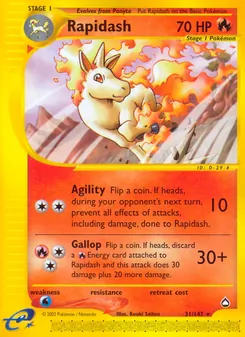 Rapidash (Aquapolis #31)