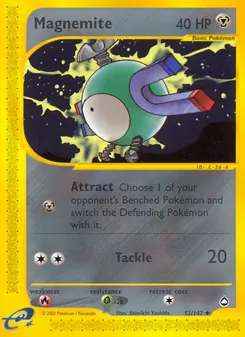 Magnemite (Aquapolis #52)