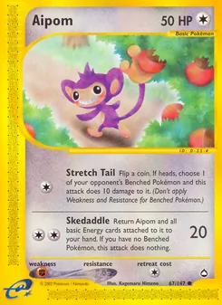 Aipom (Aquapolis #67)