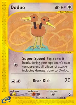 Doduo (Aquapolis #73)