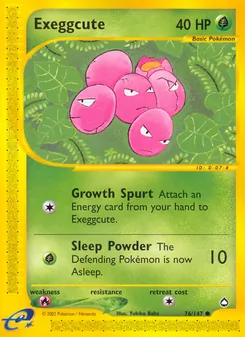 Exeggcute (Aquapolis #76)