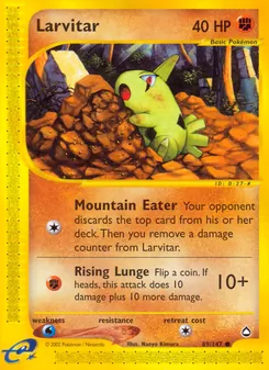 Larvitar (Aquapolis #89)