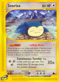 Snorlax (Skyridge #100)