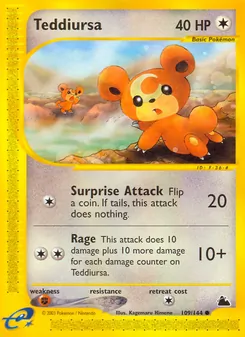 Teddiursa (Skyridge #109)