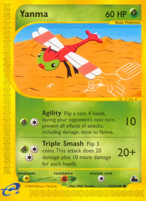 Yanma — Skyridge #116 (Pokémon TCG card)