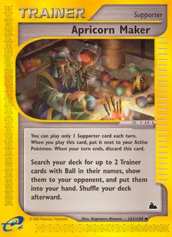 Apricorn Maker (Skyridge #121)