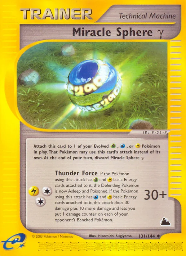 Miracle Sphere γ — Skyridge #131 (Pokémon TCG card)
