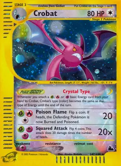 Crobat (Skyridge #147)