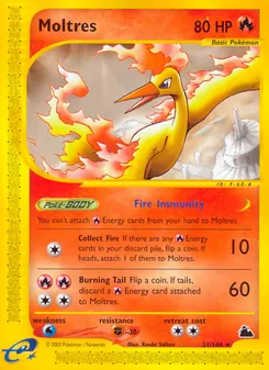 Moltres (Skyridge #21)