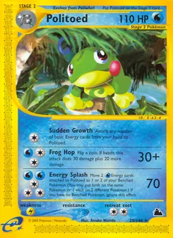 Politoed (Skyridge #25)