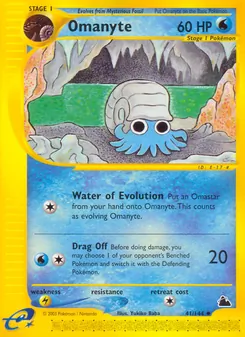 Omanyte (Skyridge #41)