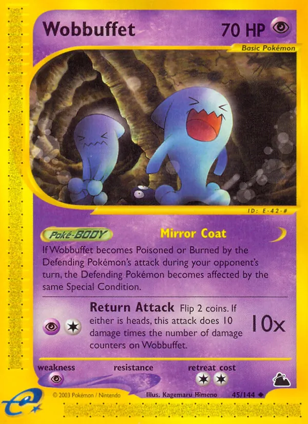 Wobbuffet — Skyridge #45 (Pokémon TCG card)