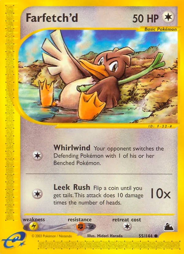 Farfetch'd — Skyridge #55 (Pokémon TCG card)