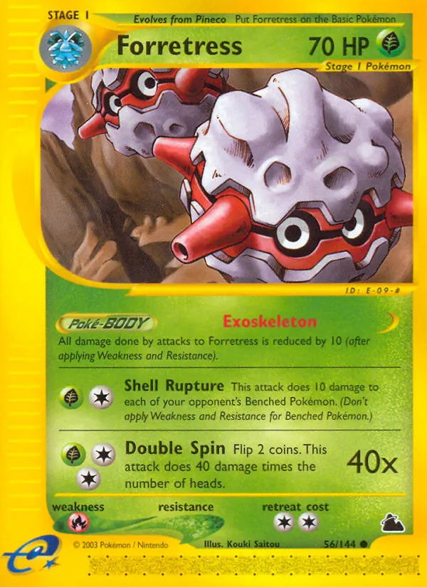 Forretress — Skyridge #56 (Pokémon TCG card)