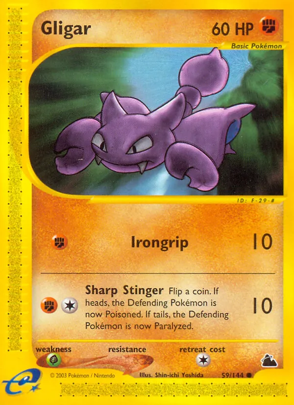 Gligar — Skyridge #59 (Pokémon TCG card)