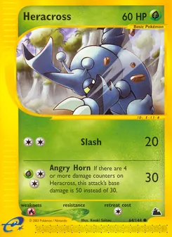Heracross (Skyridge #64)