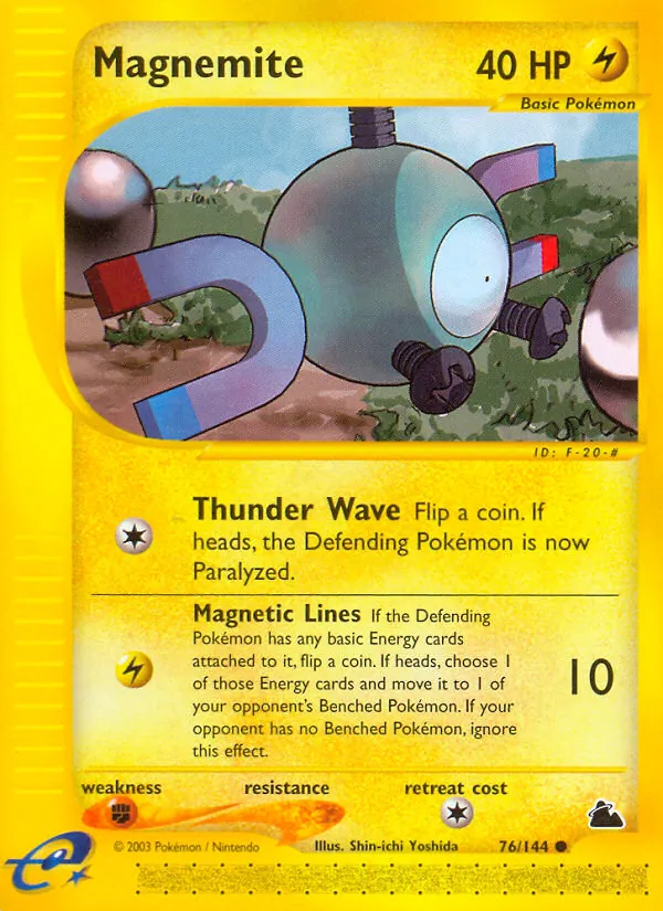 Magnemite — Skyridge #76 (Pokémon TCG card)
