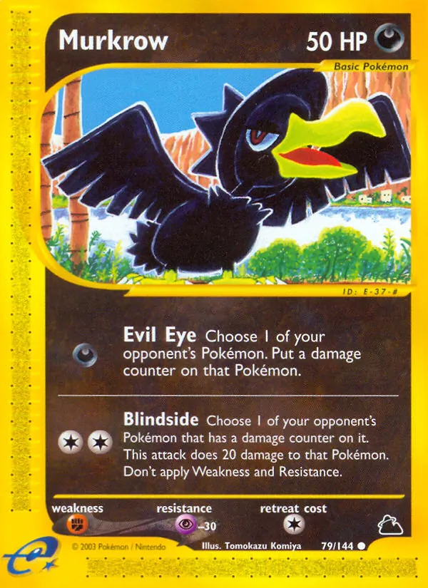 Murkrow — Skyridge #79 (Pokémon TCG card)