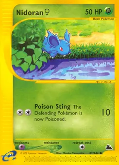 Nidoran ♀ (Skyridge #82)