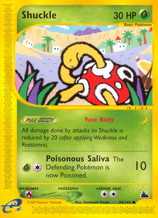 Shuckle — Skyridge #96 (Pokémon TCG card)