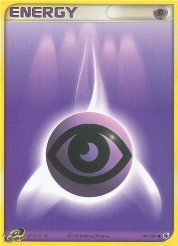 Psychic Energy — Ruby & Sapphire #107 (Pokémon TCG card)