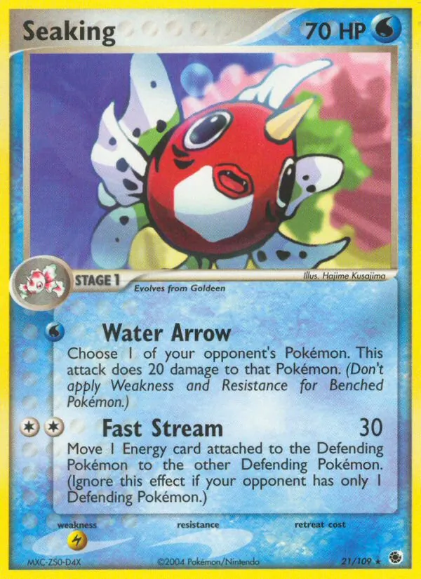 Seaking — Ruby & Sapphire #21 (Pokémon TCG card)