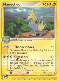 Manectric (Ruby & Sapphire #39)