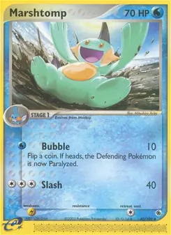 Marshtomp (Ruby & Sapphire #40)