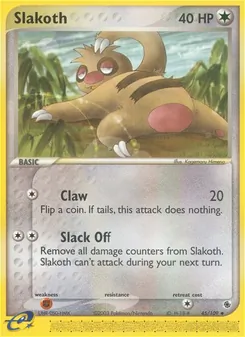 Slakoth (Ruby & Sapphire #45)