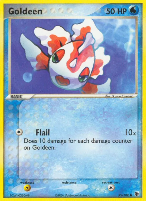 Goldeen — Ruby & Sapphire #55 (Pokémon TCG card)