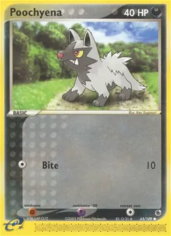 Poochyena (Ruby & Sapphire #63)