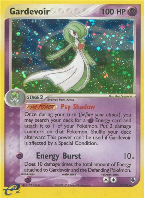 Gardevoir — Ruby & Sapphire #7 (Pokémon TCG card)