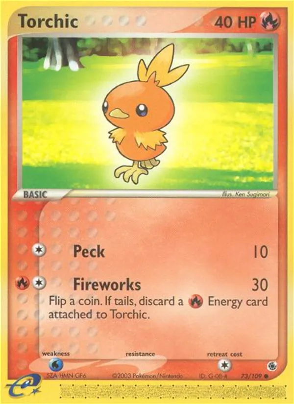 Torchic — Ruby & Sapphire #73 (Pokémon TCG card)