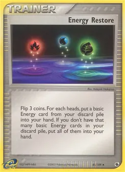 Energy Restore (Ruby & Sapphire #81)