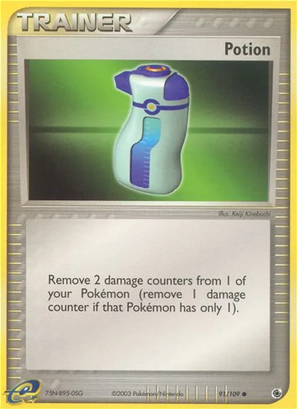 Potion — Ruby & Sapphire #91 (Pokémon TCG card)