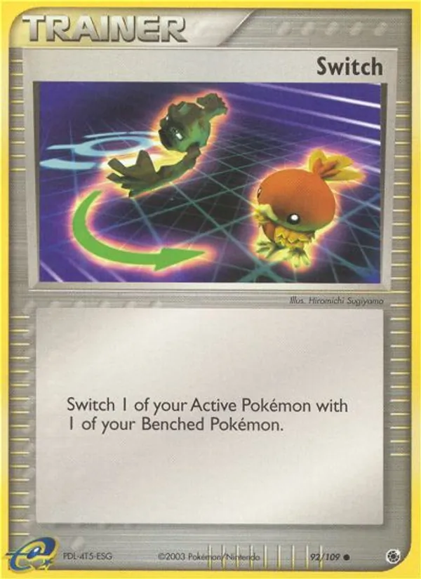 Switch — Ruby & Sapphire #92 (Pokémon TCG card)