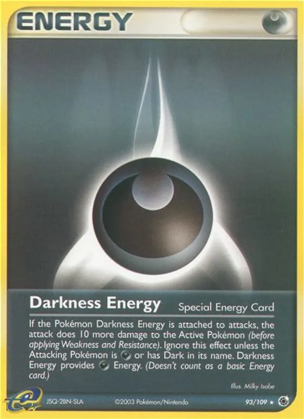 Darkness Energy — Ruby & Sapphire #93 (Pokémon TCG card)