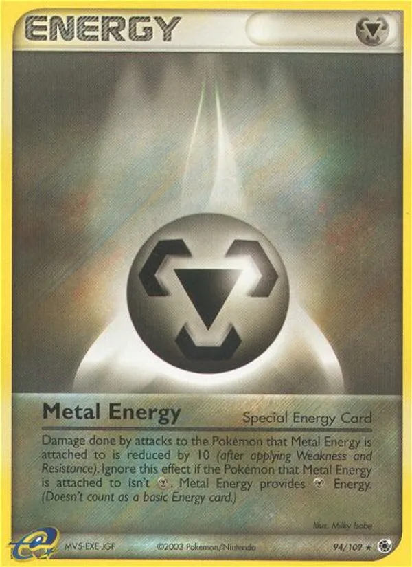 Metal Energy — Ruby & Sapphire #94 (Pokémon TCG card)