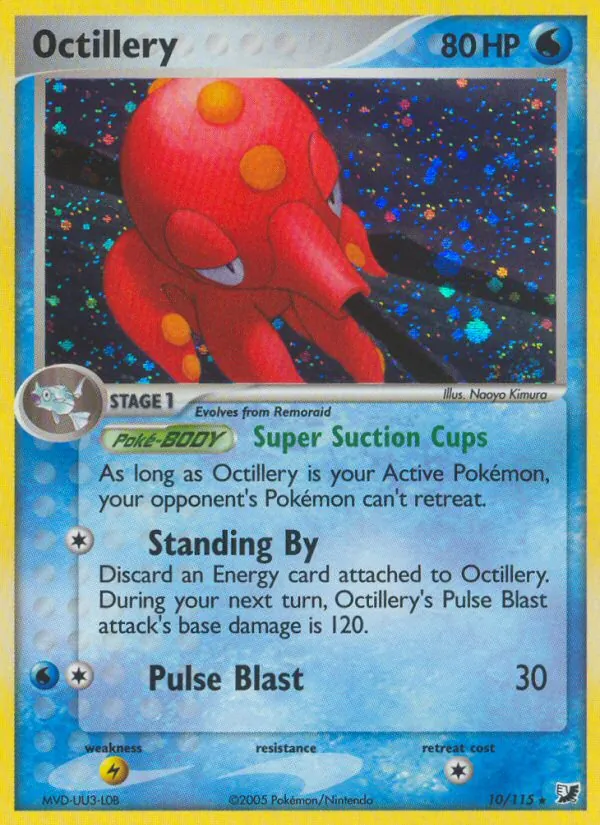 Octillery — Unseen Forces #10 (Pokémon TCG card)