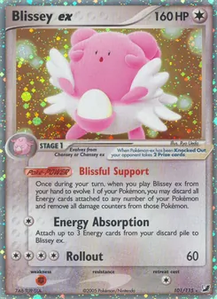Blissey ex (Unseen Forces #101)