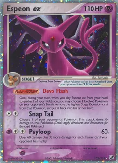 Espeon ex (Unseen Forces #102)