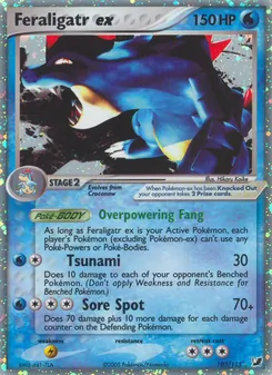 Feraligatr ex (Unseen Forces #103)