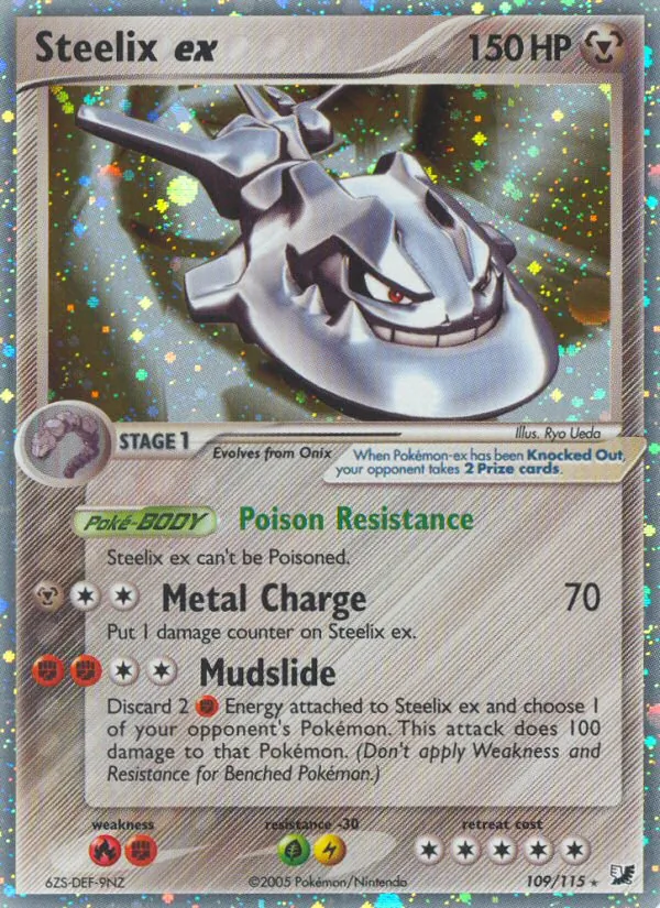 Steelix ex — Unseen Forces #109 (Pokémon TCG card)