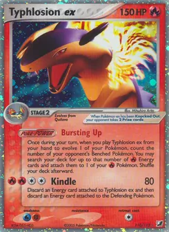Typhlosion ex (Unseen Forces #110)