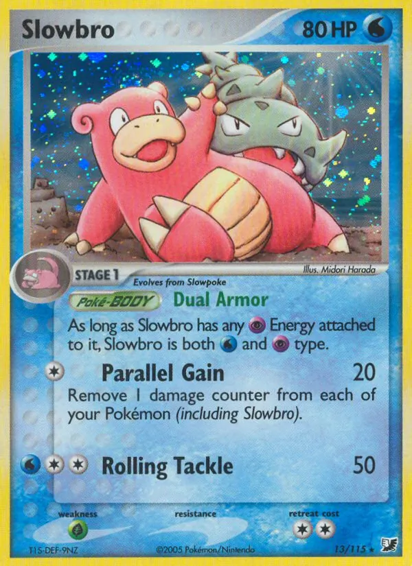 Slowbro — Unseen Forces #13 (Pokémon TCG card)