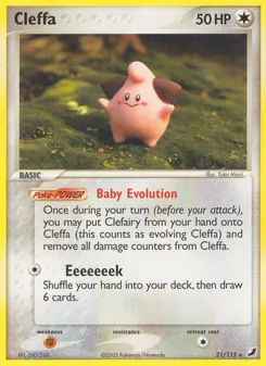 Cleffa (Unseen Forces #21)