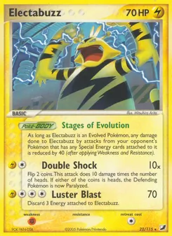 Electabuzz (Unseen Forces #22)