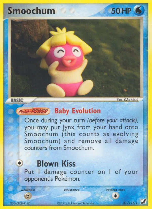 Smoochum — Unseen Forces #31 (Pokémon TCG card)